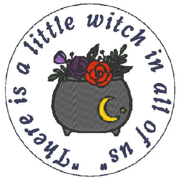 Practical Magic Iron-On Embroidered Patch - Picture 1 of 1